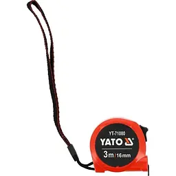 Рулетка Yato 3 м x 16 мм (YT-71080) - мініатюра 3