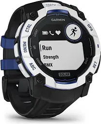Смарт-годинник Garmin Instinct 3 50mm Solar Whitestone with Black Band (010-02935-03) - мініатюра 3