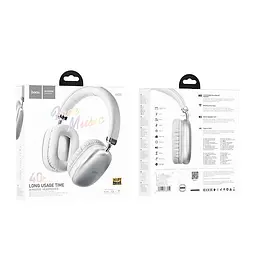 Навушники Hoco wireless headphones W35 BT5.3, AUX/TF, 40h - мініатюра 2