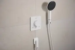 Термостат для душу Hansgrohe Ecostat Comfort Q прихованого монтажу 2 function matt white 33713700 - мініатюра 2