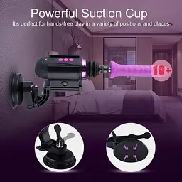 Секс-машина Hismith Mini Capsule Sex-Machine with Strong Suction APP - мініатюра 4
