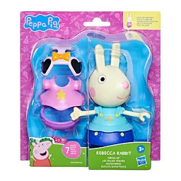 Ігровий набір PEPPA FIGURINES серії "Модна пригода" - ОДЯГНИ РЕБЕККУ Peppa Pig G0329 - мініатюра 2
