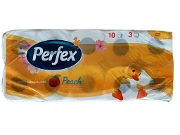 Туалетний папір Perfex Peach 10 шт