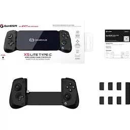 Геймпад XiaoJi GameSir X5 Lite Translucent Black [171150] - мініатюра 7