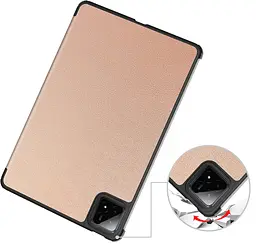 Чохол-книжка BeCover Smart Case для Xiaomi Pad 7/7 Pro 11.2 Rose Gold (712812) - мініатюра 6