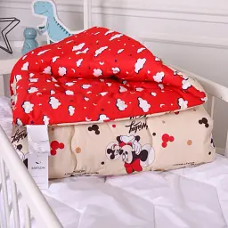 Набір дитячий MirSon зима Kids Time 20-0027 Mine mouse 110x140 см EcoSilk: ковдра з подушкою (2200009664076) - мініатюра 6