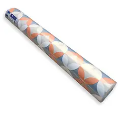 Самоклеюча плівка Sticker Wall SW-00001220 Помаранчеві квіти 0,45х10м - мініатюра 4
