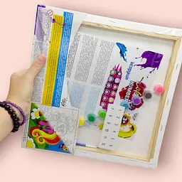 Картина за номерами дитяча "Совушки" 31х31 см - мініатюра 2