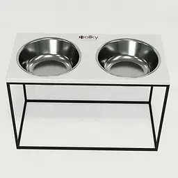 Hollky Base XXL40 — миски на підставці для дуже великих собак (2 × 2,8 л) - мініатюра 3