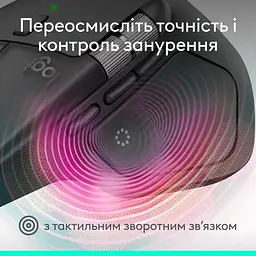 Мышь Logitech MX Master 4 Performance Wireless Graphite (910-007562) - миниатюра 4