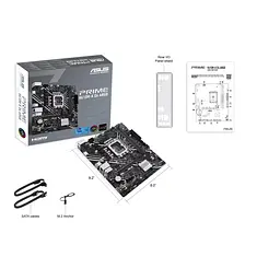 Материнcька плата PRIME H610M-K D4 ARGB s1700 Asus teh0024975 - мініатюра 8