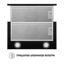Витяжка телескопічна Perfelli TL 5212 BL 700 LED - мініатюра 7