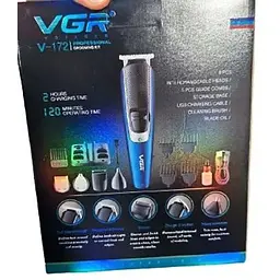 Професійний акумуляторний триммер 6 в 1 VGR V-172 - мініатюра 7
