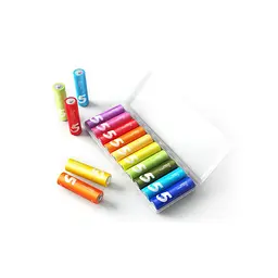 Батарейка ZMI RAINBOW ALKALINE * 10 (AA501) - мініатюра 4