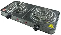 Настільна електроплита Domotec MS-5802 на 2 конфорки - мініатюра 2