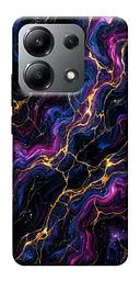 TPU чохол Demsky Purple space marble для Xiaomi Redmi Note 13 4G
