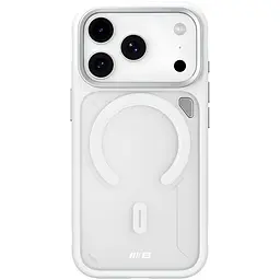 TPU+PC чохол Blueo Frosted Heat Dissipation Stand with MagSafe для Apple iPhone 17 Pro Max (6.9) Білий / White - мініатюра 2