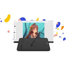 Графічний планшет XP-Pen Deco Mini7 V2 Black [118921] - мініатюра 2