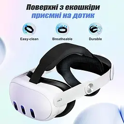 Кріплення-ремінець Meta Oculus Quest 3 Elite Head Strap для VR окулярів - мініатюра 7