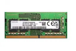 Модуль пам'яті Samsung DDR4 8Gb 3200MHz Sodimm (M471A1G44BB0-CWE)