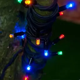 Гірлянда XPRO Xmas LED 100L 3.3 Line M-2 MULTI 10 м, вулична + з'єднання (47654-8108_398) - мініатюра 6