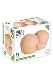Мастурбатор-попка Real Body - Nice Ass, два входи: вагіна та попка