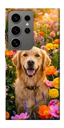 TPU чохол Demsky Flowery labrador для Samsung Galaxy S24 Ultra