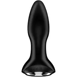 Анальна смарт-вібропробка із перловим масажем Satisfyer Rotator Plug 2+ Black - мініатюра 6
