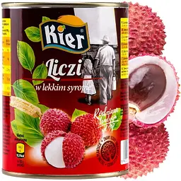 Лічі Kier Liczi w Syropie в сиропі 565 г - мініатюра 2