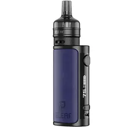 Набір електронна сигарета Eleaf iStick i75 75W 3000mAh Ep Pod Tank 2ml Kit Blue (15781)