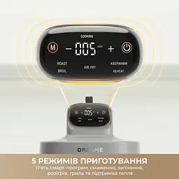 Мультипіч DREAME Tasti PT60 4.5L+2.5L Starlight Gray - мініатюра 13