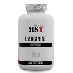 Аргінін L-Arginine 240 капсул MST Nutrition vit0006564