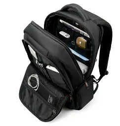 Рюкзак міський Tigernu T-B3140 18л для ноутбука 15.6" Black (17047) - мініатюра 3