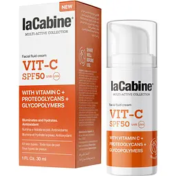 Крем-флюїд для обличчя La Cabine Vit-C SPF50 з вітаміном С 30 мл