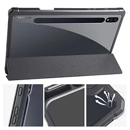 Чохол TPUCristal SlimTPU Spen holder Samsung Galaxy Tab S10 Fe Синій - мініатюра 5