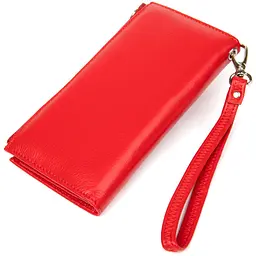 Яскравий жіночий гаманець-клатч ST Leather 19374 червоний - мініатюра 2
