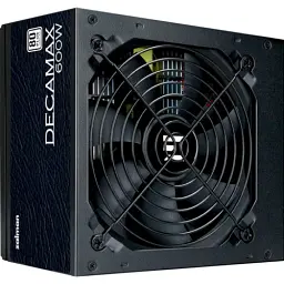 Блок живлення 600 Вт, Zalman Decamax, Black, 80 Plus, Active PFC, 12 см HDB, 3xMolex / 6xSATA / 2x6+2-pin / 1x4+4-pin / 1x20+4-pin, захист OPP/OVP/UVP/SCP, ATX V2.31 (ZM600-LX3) - мініатюра 2