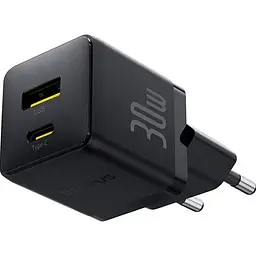 Мережевий зарядний пристрій Baseus Palm Fast Charger 30W Cluster Black (P1011160A113-00) [139989] - мініатюра 4