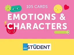 Картки для вивчення - Emotions & characters