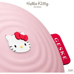 Електронна звукова щітка для обличчя GESKE Sonic Facial Brush 4 в 1 by Hello Kitty рожева - мініатюра 4