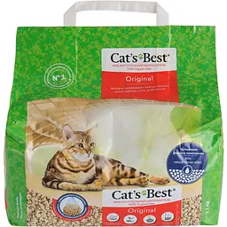 Наповнювач Cat’s Best Original для котячого туалету деревний 5 л/ 2.1 кг