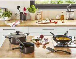 Cотейник Tefal Easy Cook Clean 18см (B5542902) з титановим антипригарним покриттям - мініатюра 3
