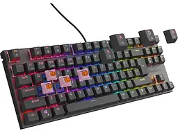 Клавіатура Genesis Thor 303 TKL RGB Outemu Peach Silent Black (NKG-1881) - мініатюра 5