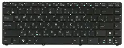 Клавіатура для ноутбука Asus EEE PC 1201, 1215, 1225, U20, VX6 Eee PC Lamborghini Black, (No Frame)
