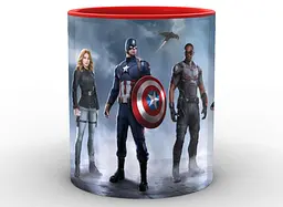 Кружка GeekLand Капітан Америка Captain America команда CA.02.014 - мініатюра 8