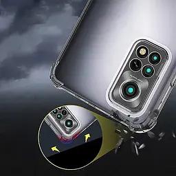 Панель BeCover Anti-Shock для Xiaomi Redmi Note 12 Pro 4G Clear (709177) - мініатюра 2