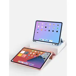 Чохол-книжка BeCover Tri Fold Soft TPU з кріпленням Apple Pencil для Apple iPad Air 4 10.9 2020/2022 Purple (706751) - мініатюра 5