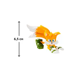 Ігрова фігурка Тейлз готовий до бою Sonic Prime SON2010B, 6,5 см - мініатюра 2