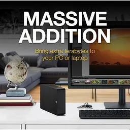 Зовнішній жорсткий диск 3.5" 4TB Expansion Desktop Seagate (STKP4000400) - мініатюра 3