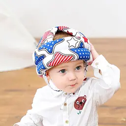 Дитячий захисний шолом від ударів Blue-red - мініатюра 2